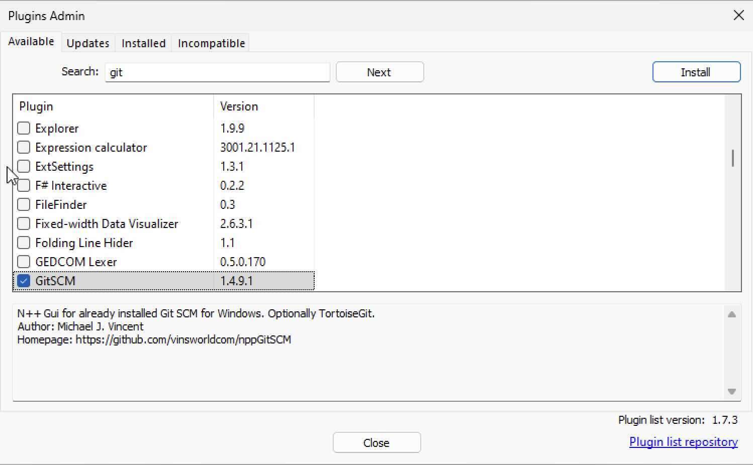 How to Integrate Git with Notepad++